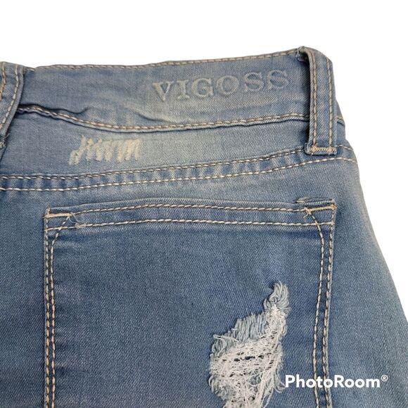 VIGOSS Chelsea Stretch Denim Shorts SIZE 14 - Picture 8 of 11